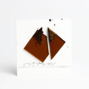 DUO - woodland brown transparent + gold metallic