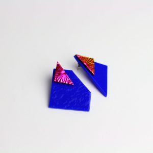 D.D. - blue cobalt deep + pink purple florentine