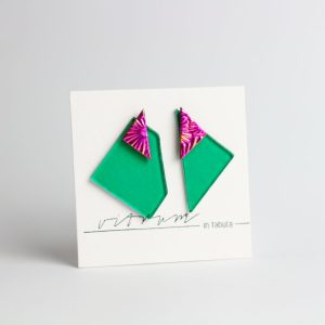 D.D. - green emerald + purple pink florentine