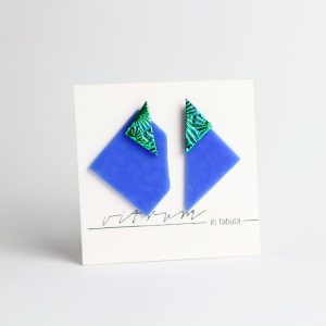 D.D. - blue cobalt + green florentine