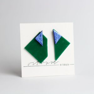 D.D. - green jade + dark purple