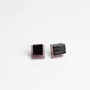 D'ORA - violet transparent & black