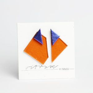 D.D. - coral orange transparent + purple smooth