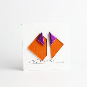 D.D. - coral orange transparent + purple pink
