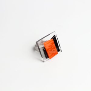 Prsten NOX - orange pimento