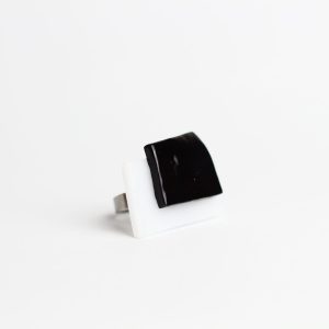 MS | black & white - prsten DUO