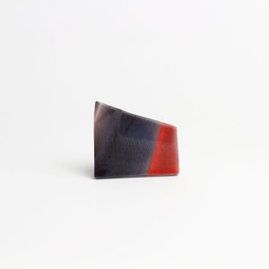 MS | red grey fusion - MONET prsten