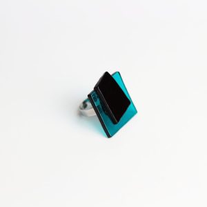 MS | green peacock - prsten NOX