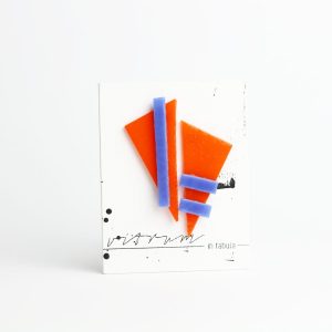 MS | orange pimento & blue cobalt - YODA