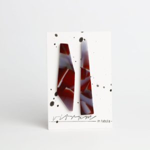 MS | deep red & white fusion - MONET