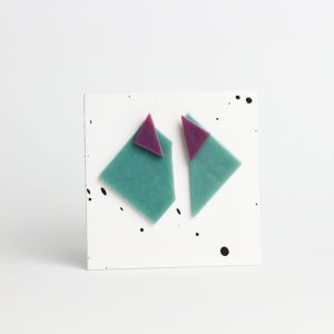 DUO - green mineral + plum