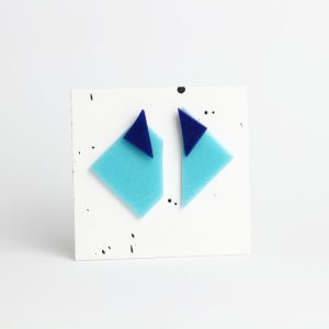 DUO - blue turquoise + blue indigo