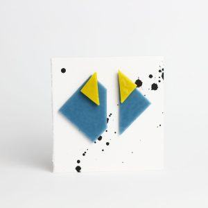 DUO - blue dusty + sunflower yellow