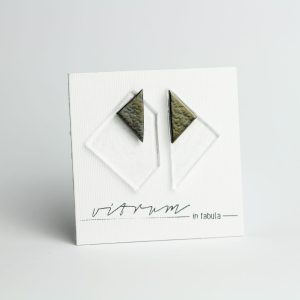 MS | clear transparent + metallic golden silver - DUO