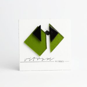 DUO - green avocado transparent + black