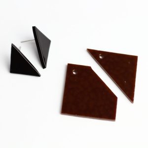 DUO - brown woodland + black