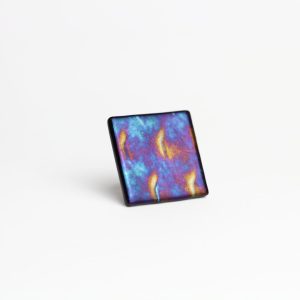 Prsten - purple gold | L