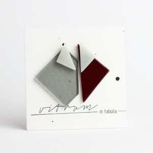 MS | grey light & dark cherry transp. + driftwood - DUO