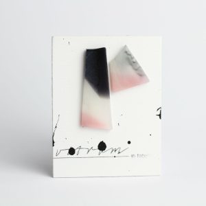 MS | pink salmon & black fusion - MONET