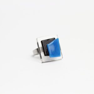 Prsten NOX - blue egiptian