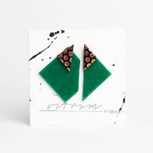 D.D. - green jade + orange green dot