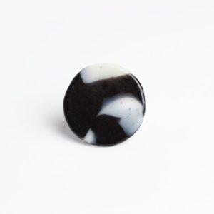 MS | black-white fusion - NOVE prsten