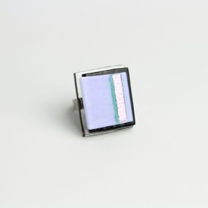 Prsten NOX - lavander neo & pink