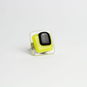 Prsten OBI - neon yellow | M
