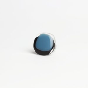 Prsten OBI - blue dusty | S