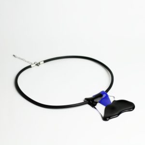 MS | blue cobalt deep/black - VITA ogrlica