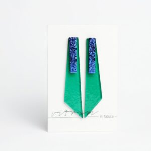 VITRUM - green emerald + blue magenta