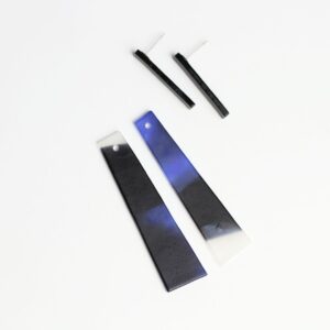 VITRUM x NOVE - blue cobalt deep & black fusion