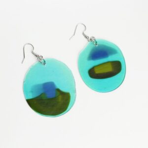 SAMPLE SALE - green & blue fusion