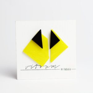 DUO - canary yellow + black